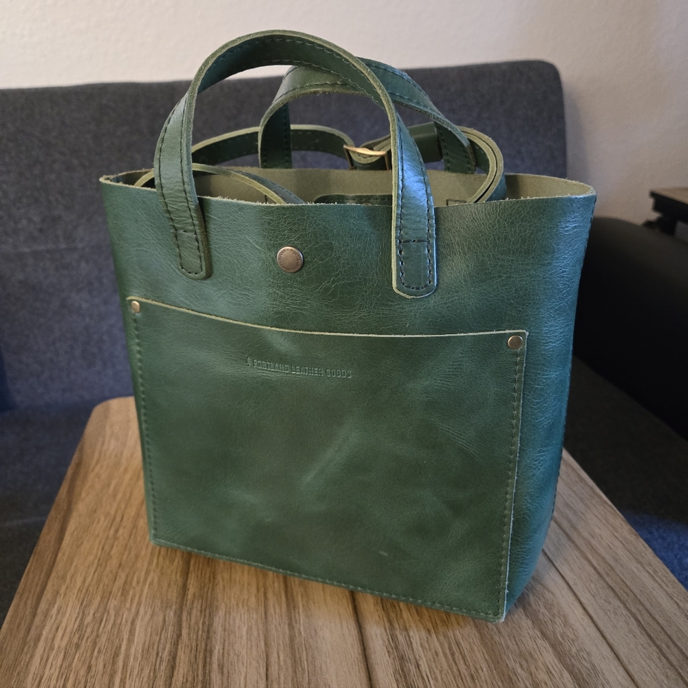 Portland Leather Goods Cowboy Mint Mini Crossbody